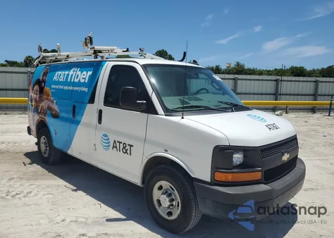 2016 Chevrolet Express G2500 z USA, uszkodzony, nr VIN 1GCWGAFF2G1237455